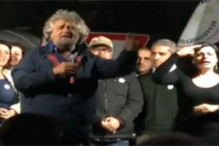 Beppe Grillo – “La mia è una rabbia perbene che ha aggregato milioni di persone”