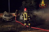 Mercogliano –  Incendio Via Roma: tre autovetture coinvolte