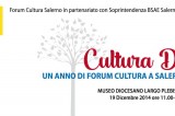 “Cultura Day”, un anno di Forum Cultura a Salerno