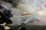 Monteforte Irpino – Auto in fiamme sull’autostrada A16 Napoli – Canosa