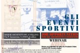 Webinar: “Gli eventi sportivi, job opportunities per architetti ed ingegneri”