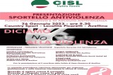 Presentazione Sportello antiviolenza della CISL Irpinia Sannio