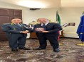 Benevento: Il Prefetto Dr. Carlo Torlontano ha ricevuto in Prefettura il Generale di Corpo d’Armata Vito Augelli