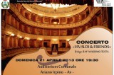 Ariano, ‘Vivaldi & Friends’: un concerto contro le dipendenze