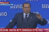 Berlusconi: “Il Pd vuole prendersi tutto e mettere democrazia sotto i piedi” Berlusconi: “Il Pd vuole prendersi tutto e mettere democrazia sotto i piedi”