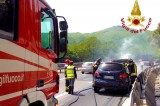 Monteforte Irpino. A fuoco una Qashqai, intervengono i vigili Monteforte Irpino. A fuoco una Qashqai, intervengono i vigili