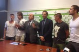 Presentazione dei giocatori dell’Avellino-Taccone entusiasta: ” La prossima volta la conferenza stampa la facciamo dentro lo stadio “ Presentazione dei giocatori dell’Avellino-Taccone entusiasta: ” La prossima volta la conferenza stampa la facciamo dentro lo stadio “