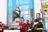 Avellino –  Svolta l’operazione di trasporto della statua della Madonna Assunta