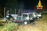 Taurano: autovetture in fiamme, immediato l’intervento dei Vigili del Fuoco