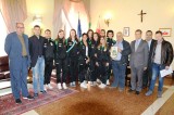 Avellino Volley – Le Lupacchiotte in visita al Liceo Artistico De Luca e in Provincia