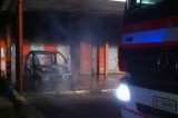 Avellino – Auto in fiamme in via Nicolodi