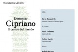 Giovedì 21 Agosto Domenico Cipriano presenta il libro: ” Il Centro del Mondo ”