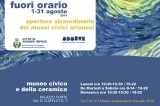 Museo Fuori Orario, prosegue l’aperuta dei luoghi di cultura arianesi Museo Fuori Orario, prosegue l’aperuta dei luoghi di cultura arianesi