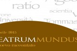Teatro: Nel foyer del “Gesualdo” parte il progetto “Theatrum Mundus” Teatro: Nel foyer del “Gesualdo” parte il progetto “Theatrum Mundus”