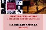 “Soli eravamo”, la presentazione del libro di Fabrizio Coscia venerdì “Soli eravamo”, la presentazione del libro di Fabrizio Coscia venerdì