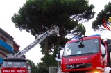 Avellino – I vigili del fuoco intervengono per due incidenti