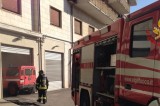 Avellino – Si incendia auto in garage in via Cannaviello