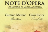“Note d’opera”, il concerto di musica classica ad Ariano Irpino