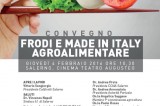 Frodi made in Italy – Se ne parlerà giovedì 4 a Salerno