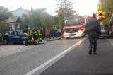 Monteforte Irpino – Violento incidente in Via Nazionale