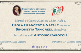 Cimarosa – Concerto in memoria del compositore Francesco Paolo Tosti