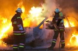 Auto in fiamme sul Raccordo Avellino Salerno