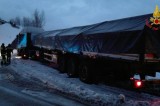 Ofantina, pesanti automezzi impantanati nella neve