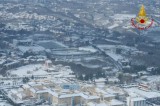 Emergenza neve – Lavoro incessante per i Vigili del Fuoco, in città e in alta Irpinia