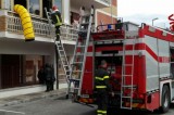 Avellino –  Appartamento in fiamme a Rione Mazzini