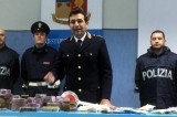 Avellino – Maxi sequestro della Polizia: individuati 16 kg di hashish