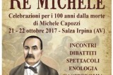 “Alla Corte di Re Michele”, presentazione ad Avellino per l’evento dedicato a Michele Capozzi