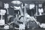 Ariano Irpino – Il Ruggero II “reinterpreta” Guernica di Picasso con un progetto di pitto – scultura