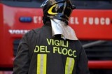 Candida (Av) – Incendio di una baracca in legno e lamiere Candida (Av) – Incendio di una baracca in legno e lamiere