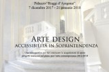 Salerno – “Arte e design” al Palazzo Ruggi d’Aragona