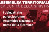 Avellino – Possibile e Sinistra Italiana nominano i 9 delegati per l’ Assemblea Nazionale