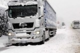 Per precipitazioni nevose, divieto di circolazione per i veicoli superiori a 7,5 tonnellate