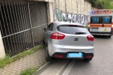 Avellino – 45enne finisce con l’auto contro il muro di un fabbricato