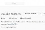 Profilo Instagram Claudio Foscarini: è un fake