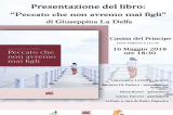 Avellino – Giuseppina La Delfa presenterà il suo primo libro “Peccato che non avremo mai figli”
