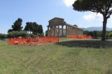 Paestum – Continuano gli interventi paesaggistici sul tempio di Athena