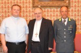 Gdf Salerno, il comandante Petrucelli incontra l’arcivescovo Moretti