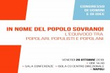 Napoli – “Congresso di uomini e di idee” verso l’iniziativa dei Popolari della Campania