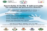 Evento “Servizio Civile Universale: un cammino da percorrere insieme”