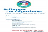 Rete Civica per l’Italia organizza il convegno “Sviluppo e occupazione”