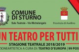 Sturno – “Un teatro per tutti” presentazione della prima stagione teatrale
