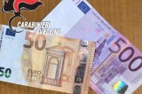 Grottaminarda – Sorpreso dai Carabinieri con 550 euro in banconote false