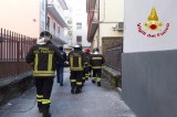 Avellino – I Vigili del Fuoco intervengono nel centro città a causa di una fuga di gas
