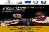 Pratola Serra – Carlo Faiello e Giovanni Mauriello in concerto