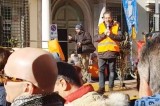 UCI – Il presidente Serpillo interviene alla manifestazione dei Gilet Arancioni