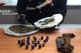 Volturara Irpina – I Carabinieri scovano marijuana occultata sotto la mangiatoia dei muli